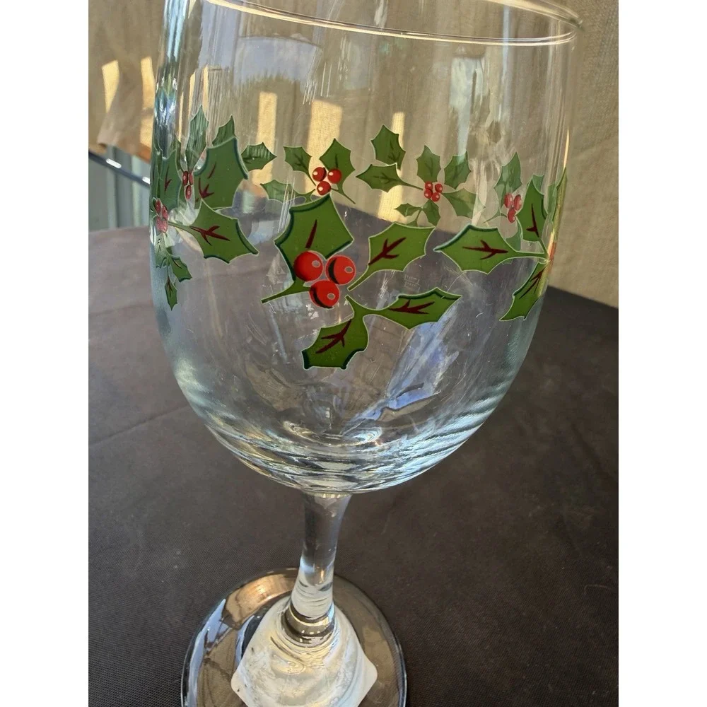 Libbey vintage wine